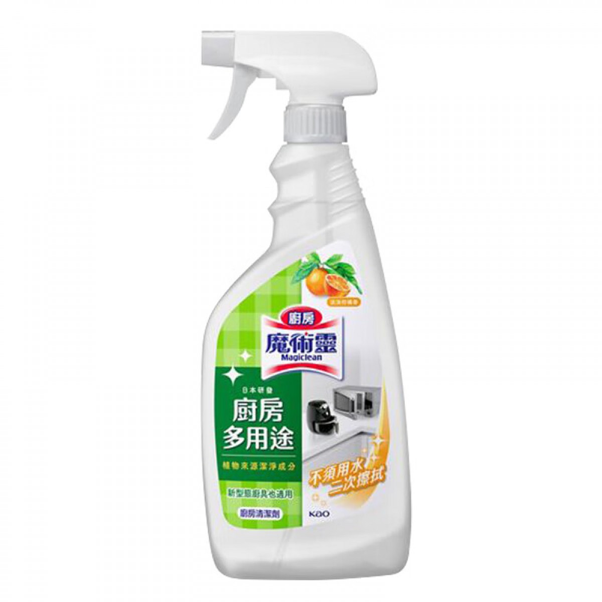 花王 KAO 魔术灵油污清洁剂厨房多用途清洁剂500ml 单位：瓶