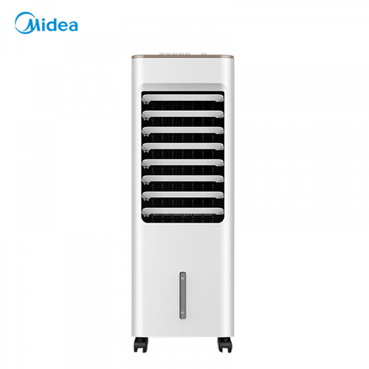 美的（Midea）【空调级】家用强风空调扇水冷降温冷风扇轻音塔扇制冷落地扇便携移动冷风机无叶风扇小空调AAB10A 单位：台