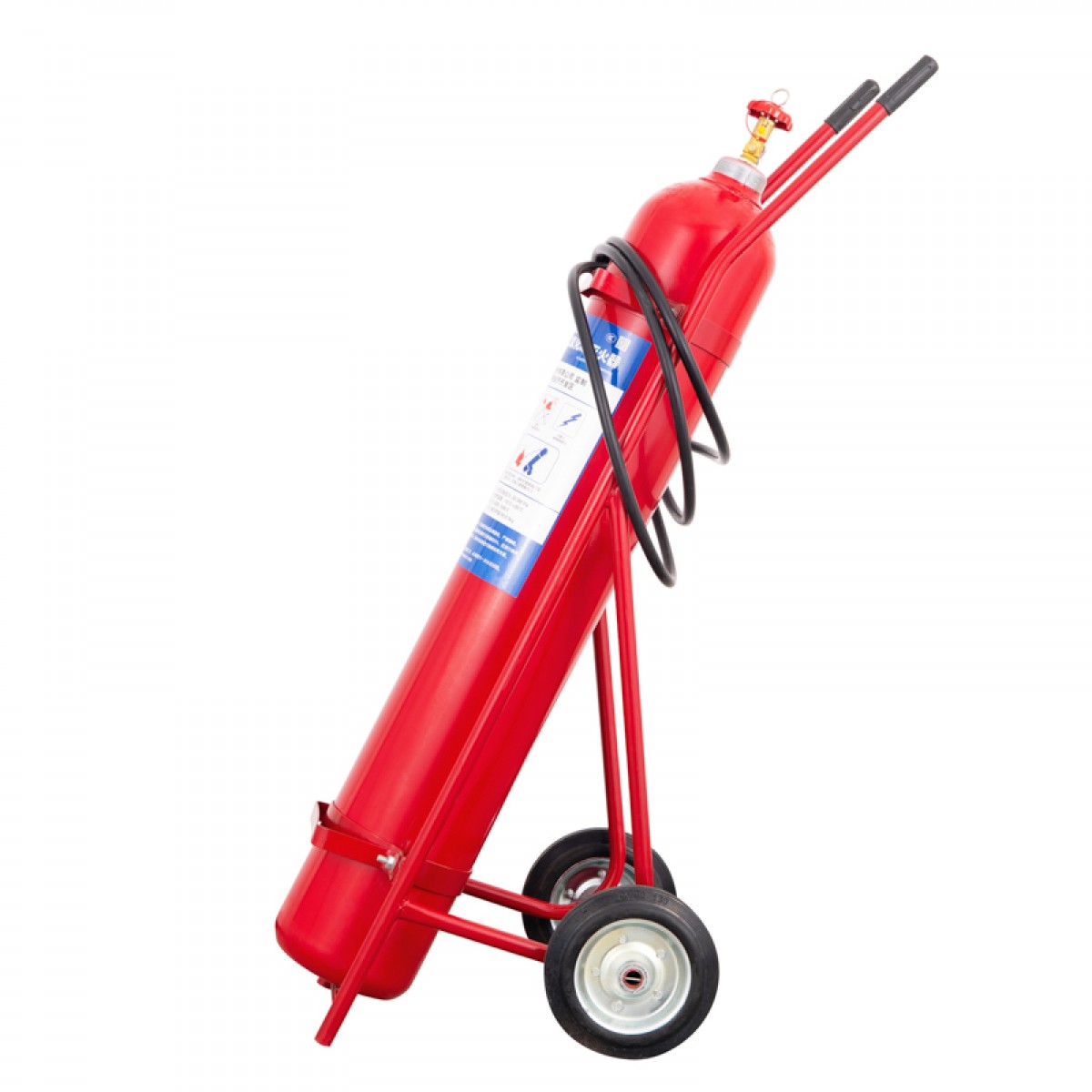 神龙 二氧化碳灭火器24公斤 推车式24KG 机房仪器档案室用MTT/24 消防器材 单位：个