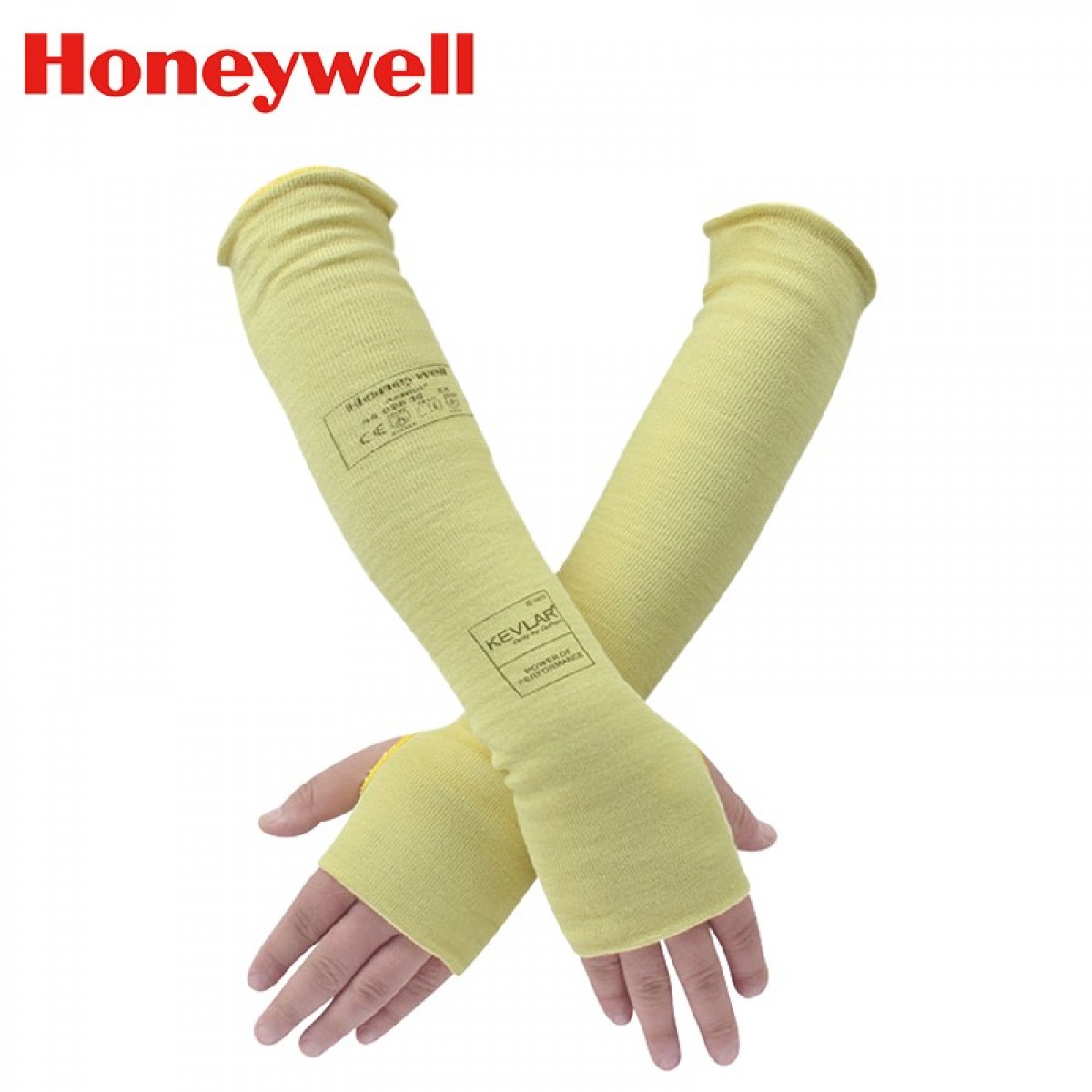 霍尼韦尔(Honeywell)4402835CN KEVLAR耐热三级防割护臂 黄色 单位：付