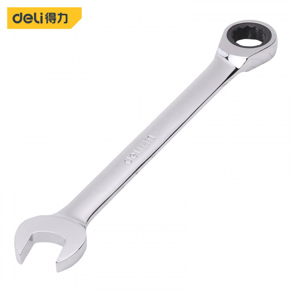 得力(deli) 32mm镜面棘轮两用快扳手 DL34132 单位;把