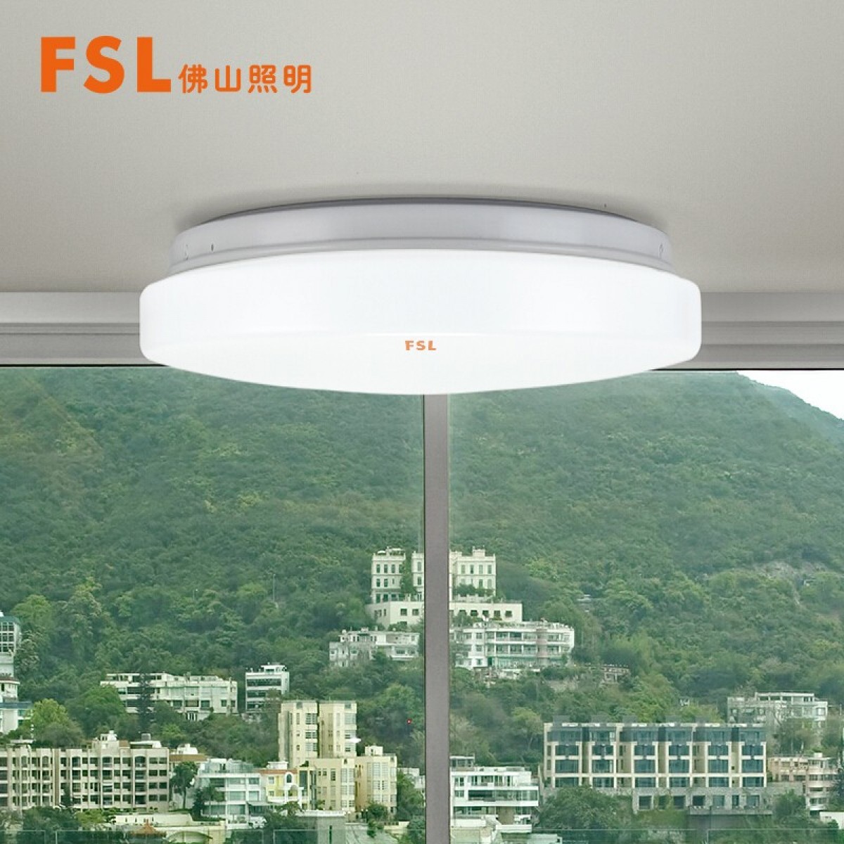 FSL佛山照明led吸顶灯具过道灯走廊灯阳台灯厨房玄关书房灯8W高边白 单位：个