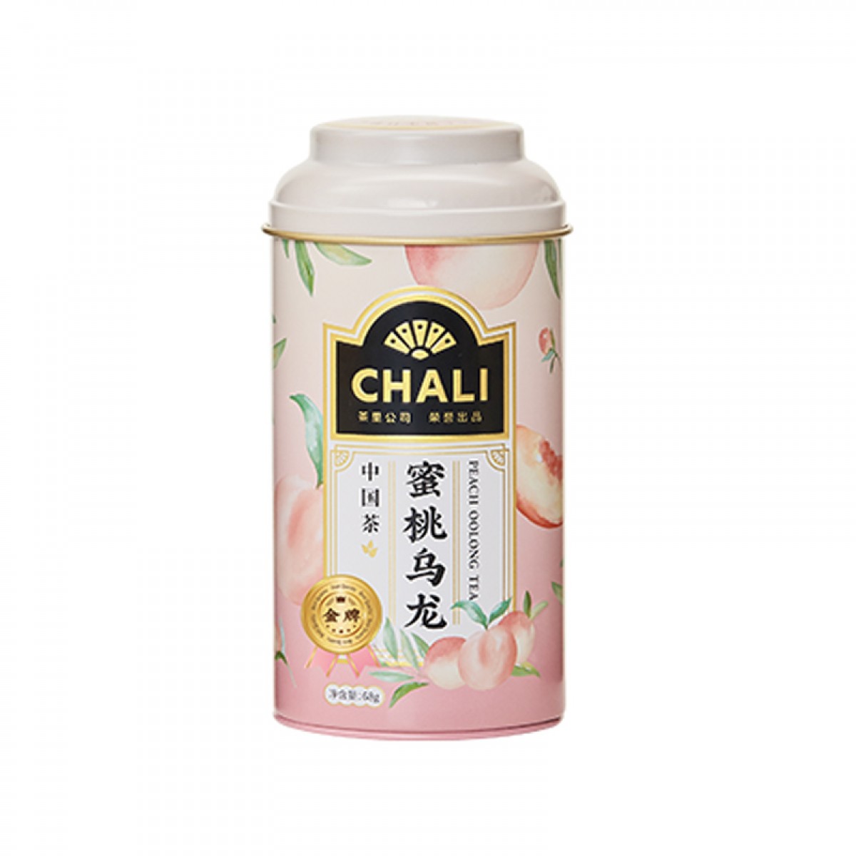 CHALI 茶里公司茶叶 蜜桃乌龙茶铁观音散茶白桃乌龙茶包冷泡茶袋泡茶 金牌蜜桃乌龙68g 单位：盒