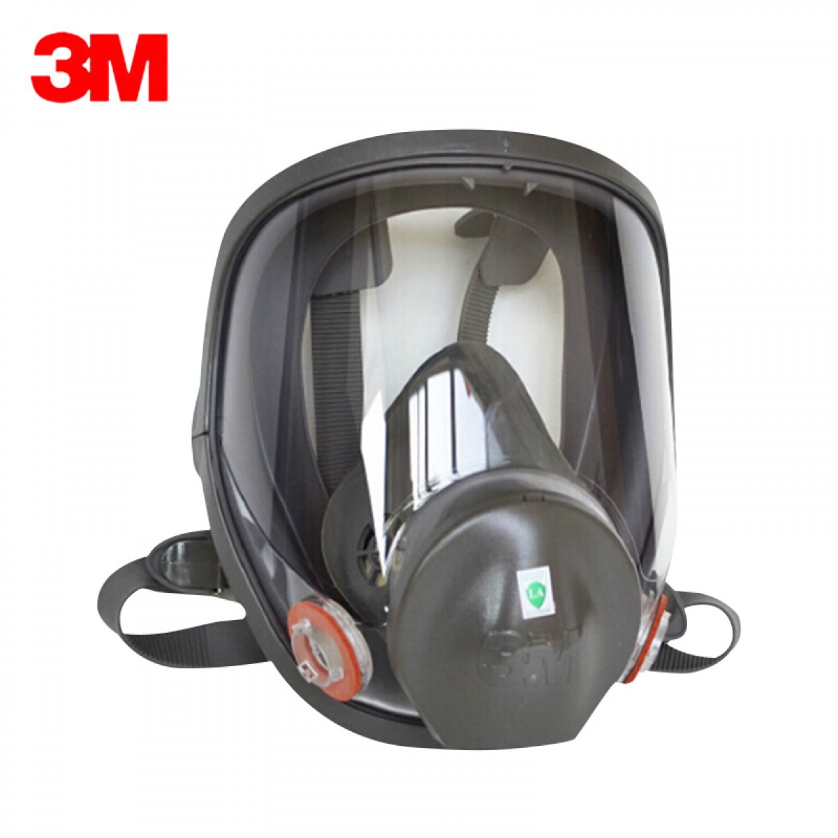 3M 6800防毒面具 全面罩全脸 工厂煤矿搭配滤盒滤棉 1个装  单位：个
