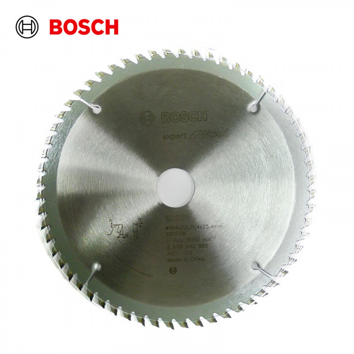 博世（BOSCH） 木工圆锯片7寸60齿 184mm （2608642985） 单位：片