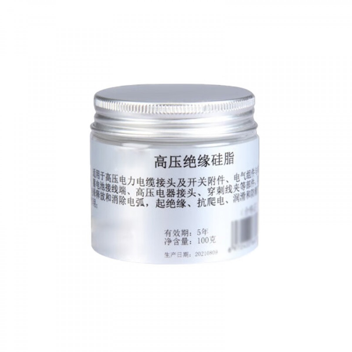 邦耀 高压绝缘硅脂膏穿线宝润滑脂电工穿电线润滑剂电缆接头绝缘油 100克 单位：盒