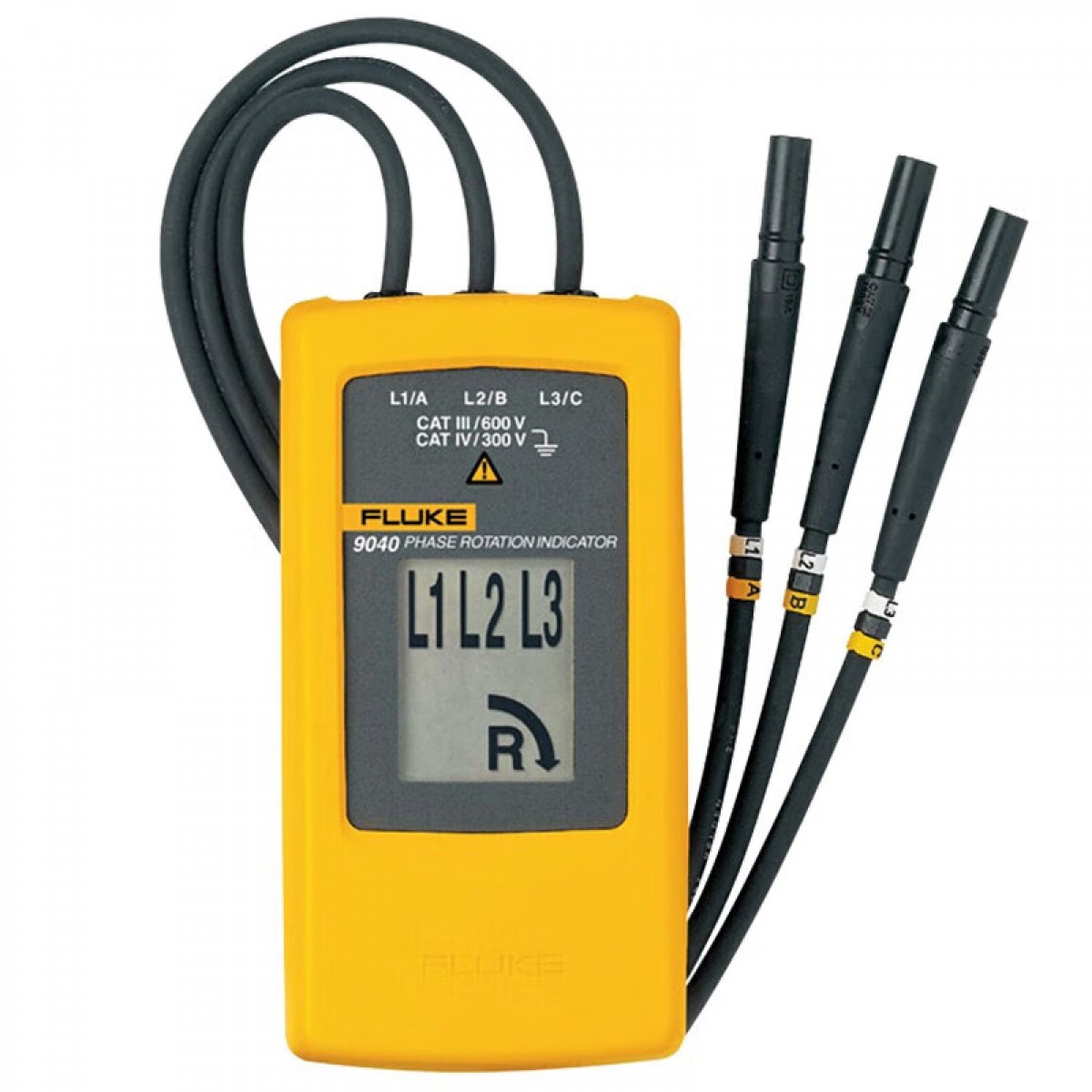 福禄克（FLUKE）F9040 相序表接触式相位计三相交流电相位检测仪相序旋转指示仪 单位：个