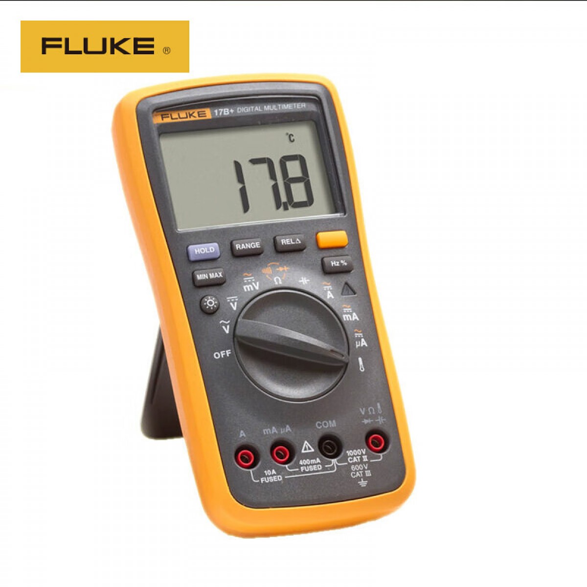 福禄克（FLUKE)Fluke 17B+IND 数字万用表 1000 V 5年保修 FLUKE-17B+IND 单位：台