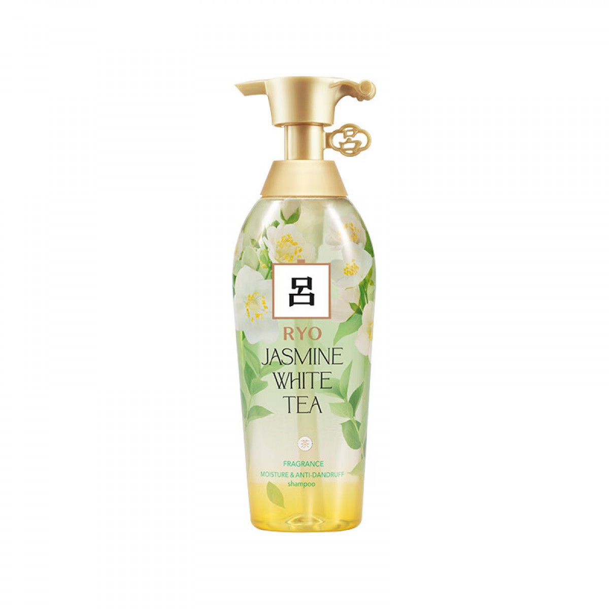 吕  Ryo白茶茉莉洗发水保湿去屑持久留香舒缓清爽洗发膏400ml  单位：瓶