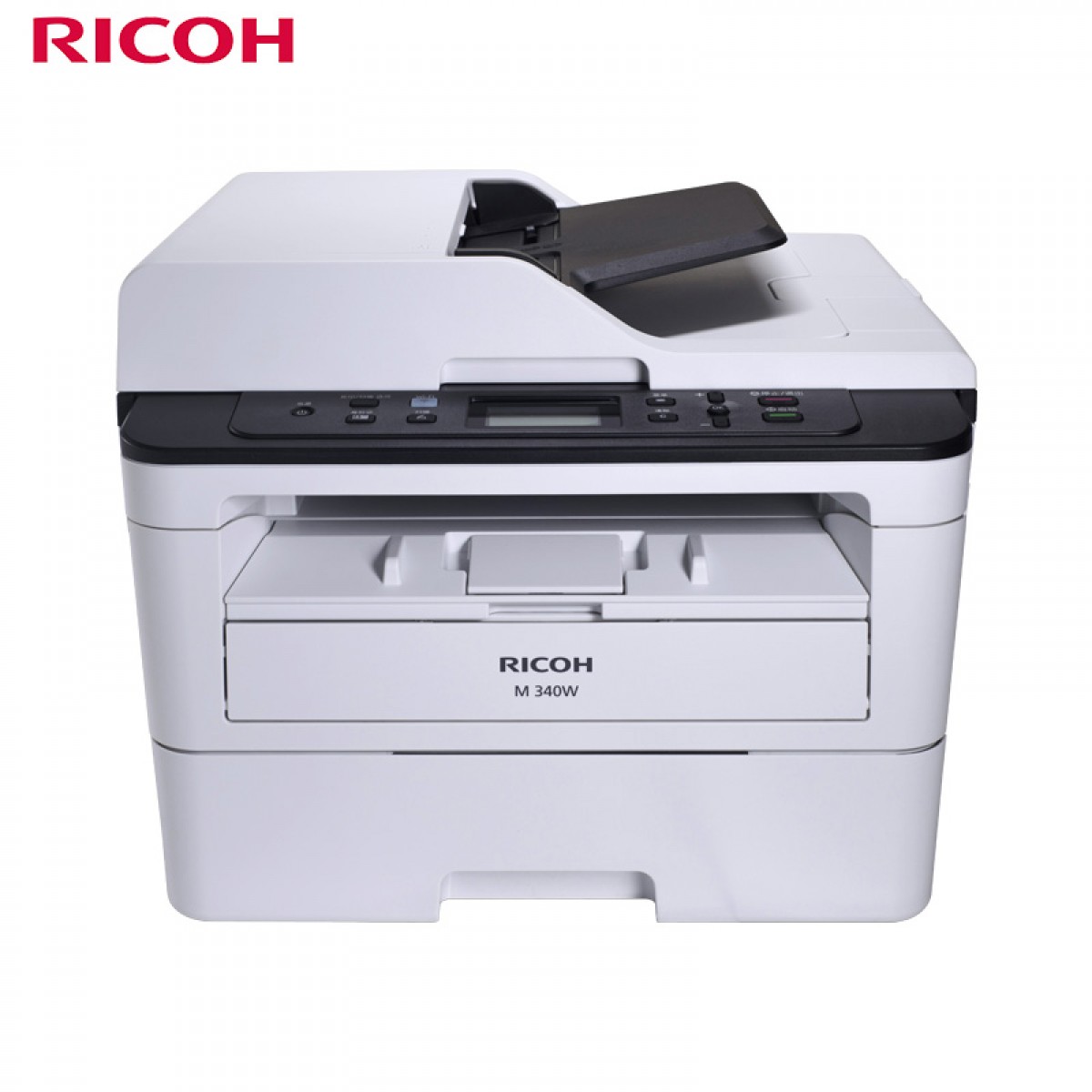 理光（Ricoh）M 340W A4黑白激光三合一多功能一体机（打印/复印/扫描/有线/无线） 单位：台