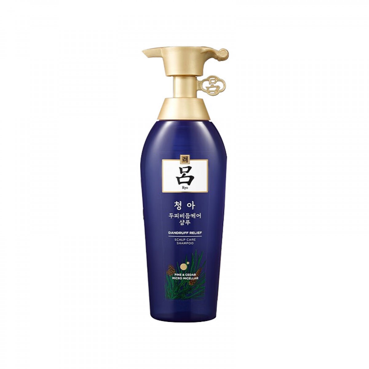 吕  Ryo蓝吕洗发水男士控油去屑舒缓头皮洗发膏400ml  单位：瓶