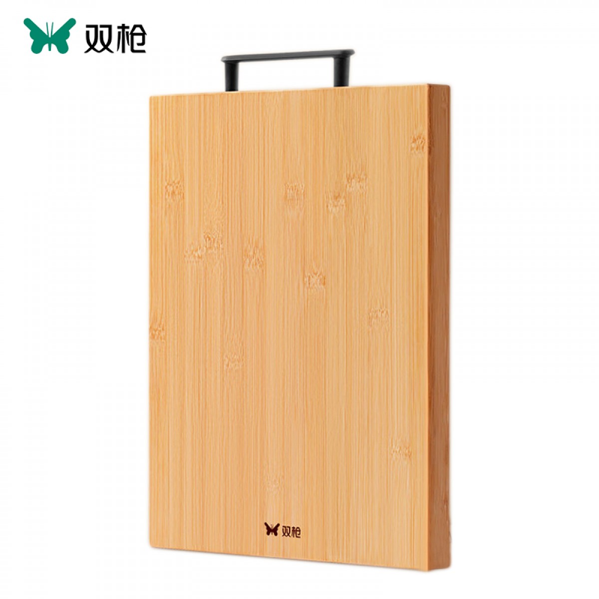 双枪（Suncha）天然竹砧板切菜板实竹案板加大双面可用家用占板38.5*25*1.8cm 单位：块
