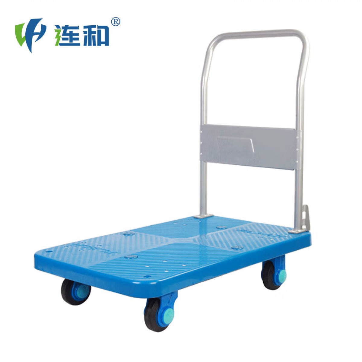 连和（uni-silent）PLA200 超静平板车手推车折叠小推车拉货车 825*500mm承载200kg 单位：台