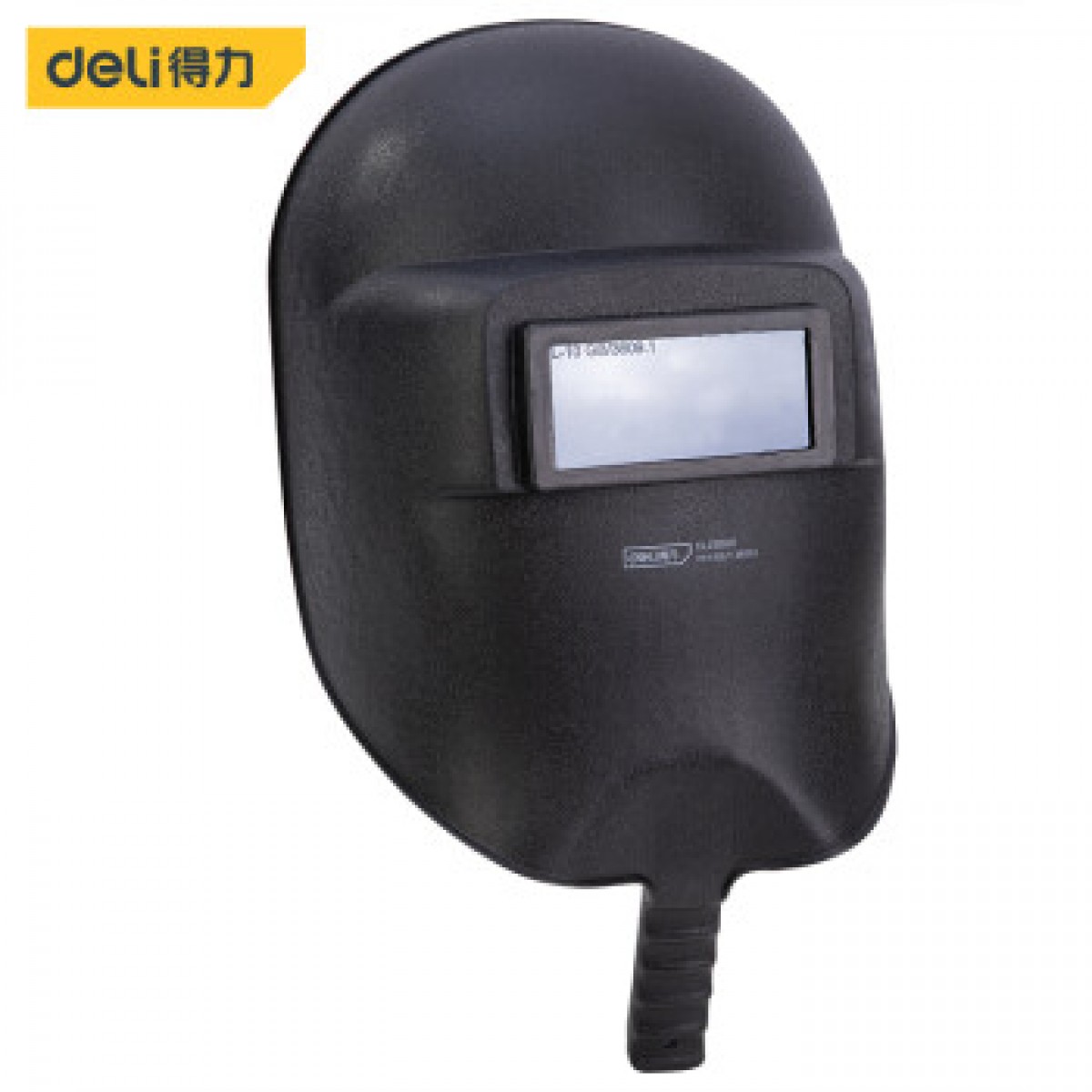 deli得力 焊帽 DL23900 手持一体式电焊面罩（黑色） 单位：个