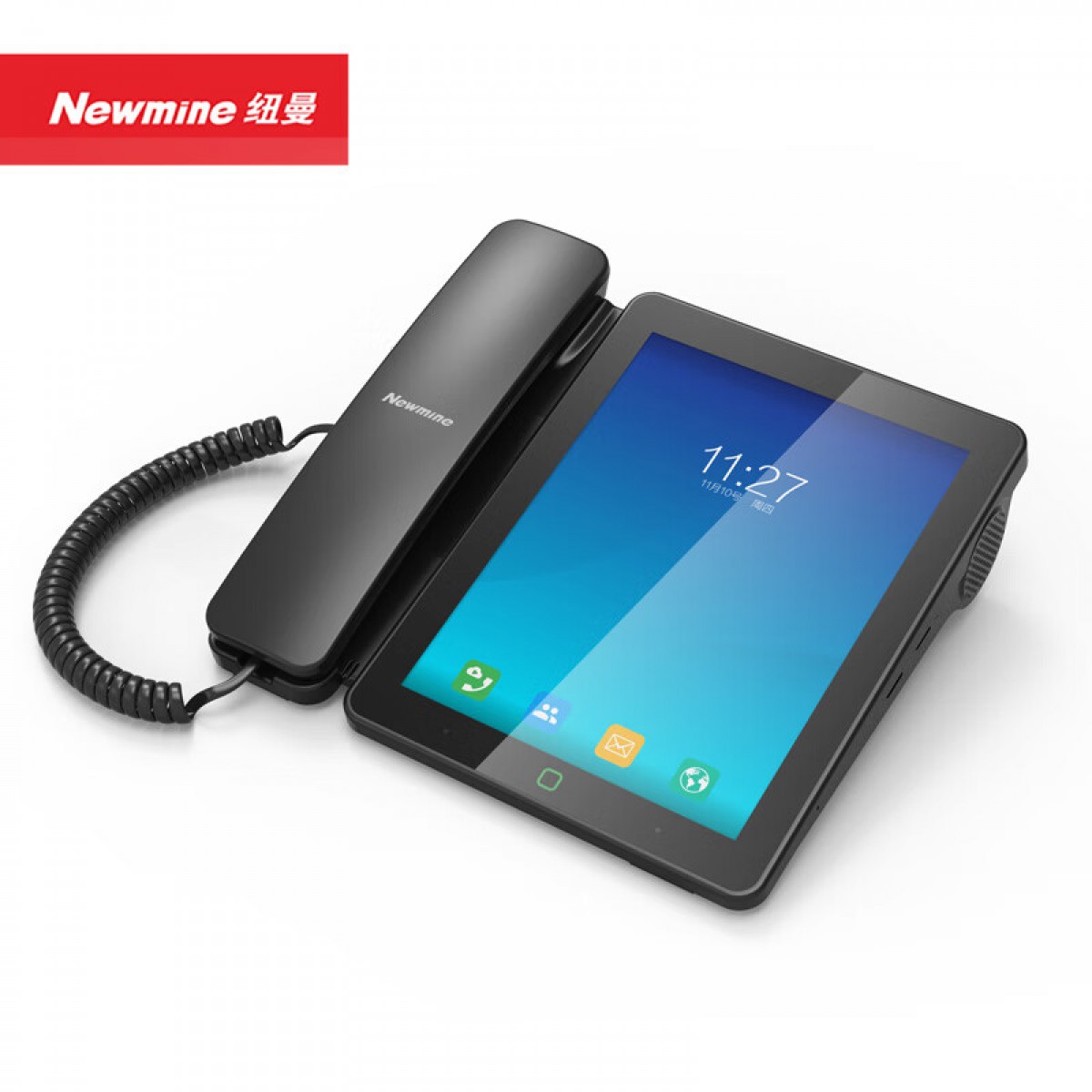 纽曼(Newmine)Z5628D 2G IP录音电话 对讲机电话 网络IP话机 商务办公同步通讯录支持普通电话线  单位：台