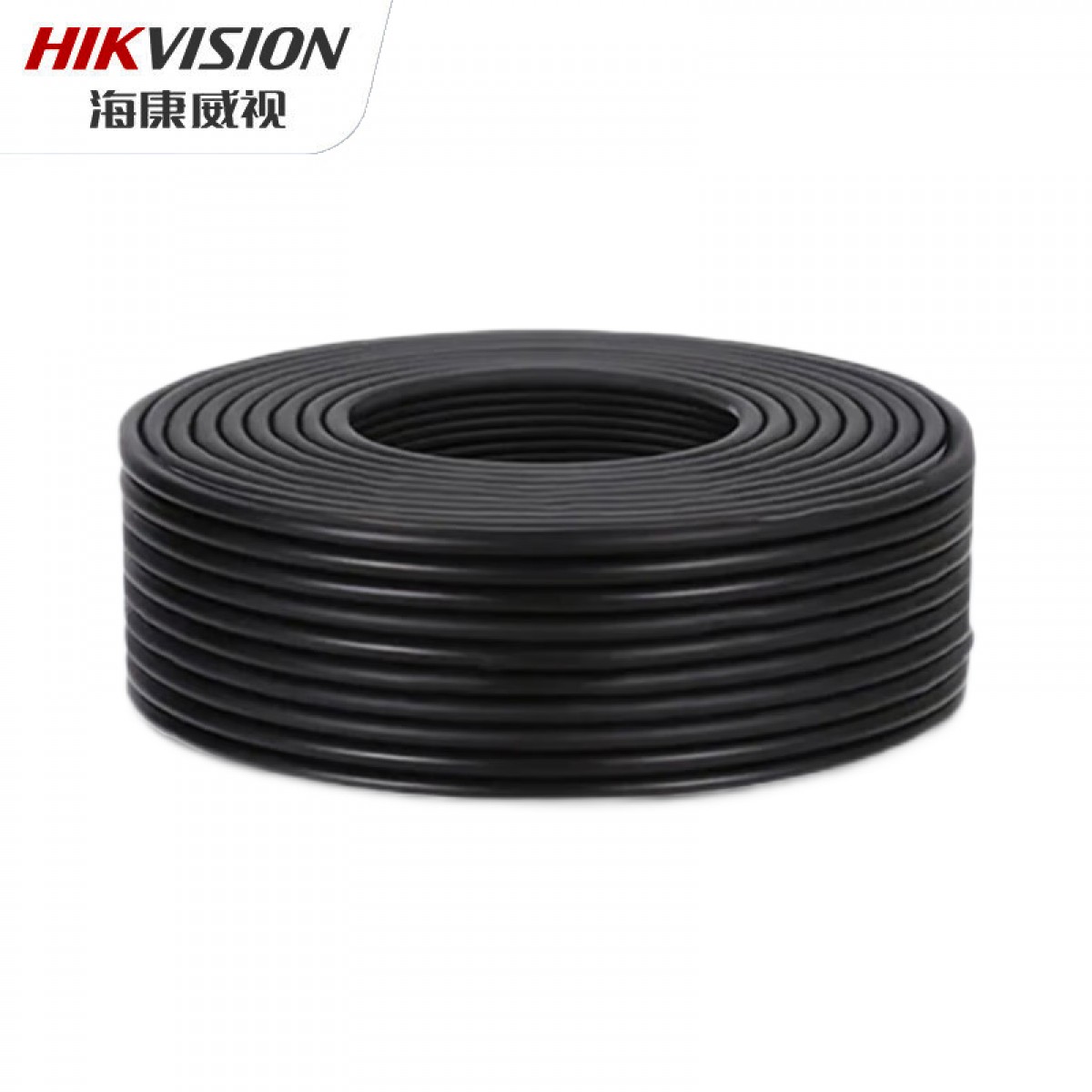 海康威视 HIKVISION两芯RVV电源线0.75平方 PVC材质耐磨耐用200米/轴DS-1RVV2C075/E 单位：卷