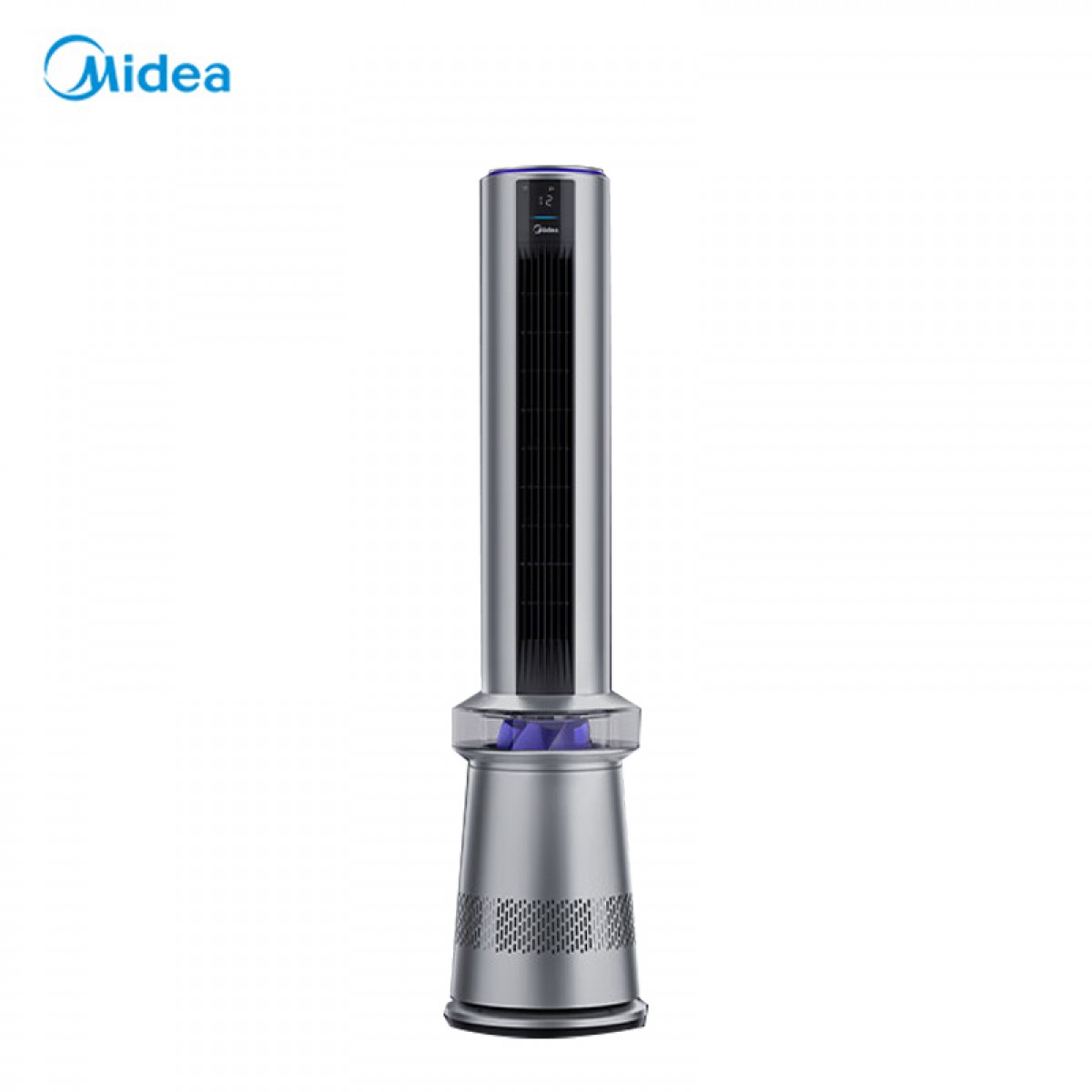 美的（Midea）【璀璨星河】四维净化除菌变频电风扇WiFi可视化除甲醛无叶风扇12档落地轻音双擎动力塔扇FZD10UJR 单位：台
