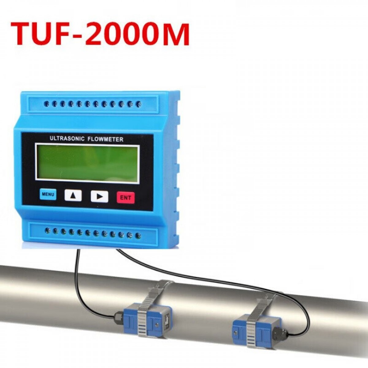 晟泰邦 TUF-2000M模块式超声波流量计 外夹式外贴式污水纯水 管道流量计主机 单位：个