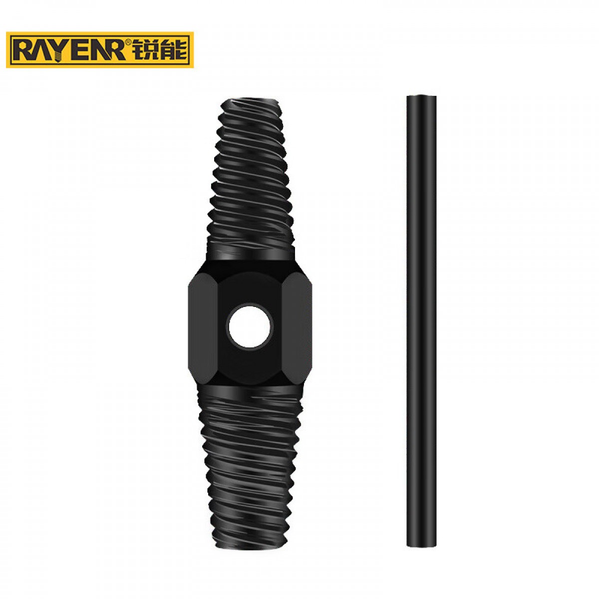 锐能 断丝取出器4分6分水龙头角阀丝锥修复反丝反牙水管双头 NR0137 单位：个