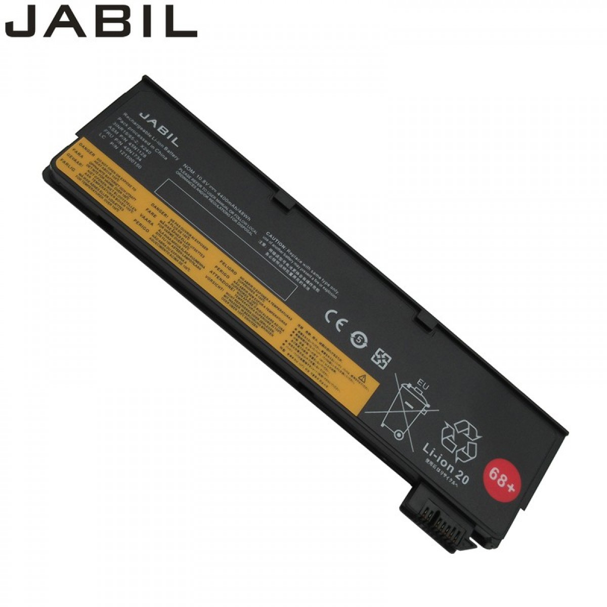 JABIL适用联想ThinkPad X240 X260 X270 L460 L470 T450 T460 T560 T460P T470P 昭阳K2450 笔记本电池 6芯