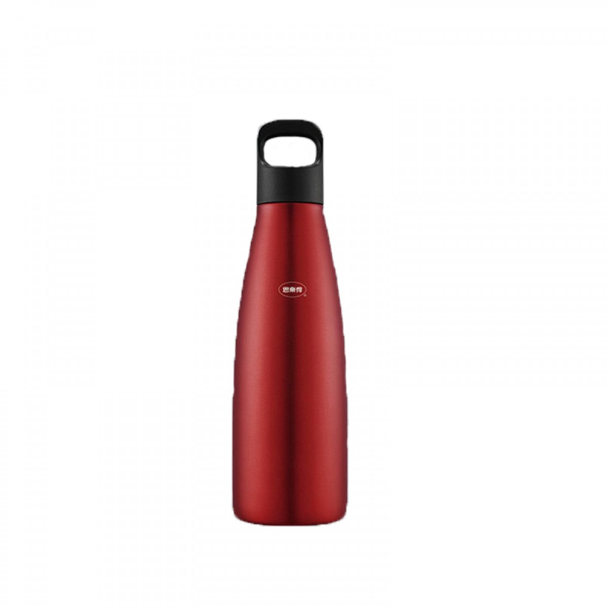 思乐得不锈钢真空保温杯提环设计运动保温杯乐可瓶380ml SVF-380U 红色 单位：个