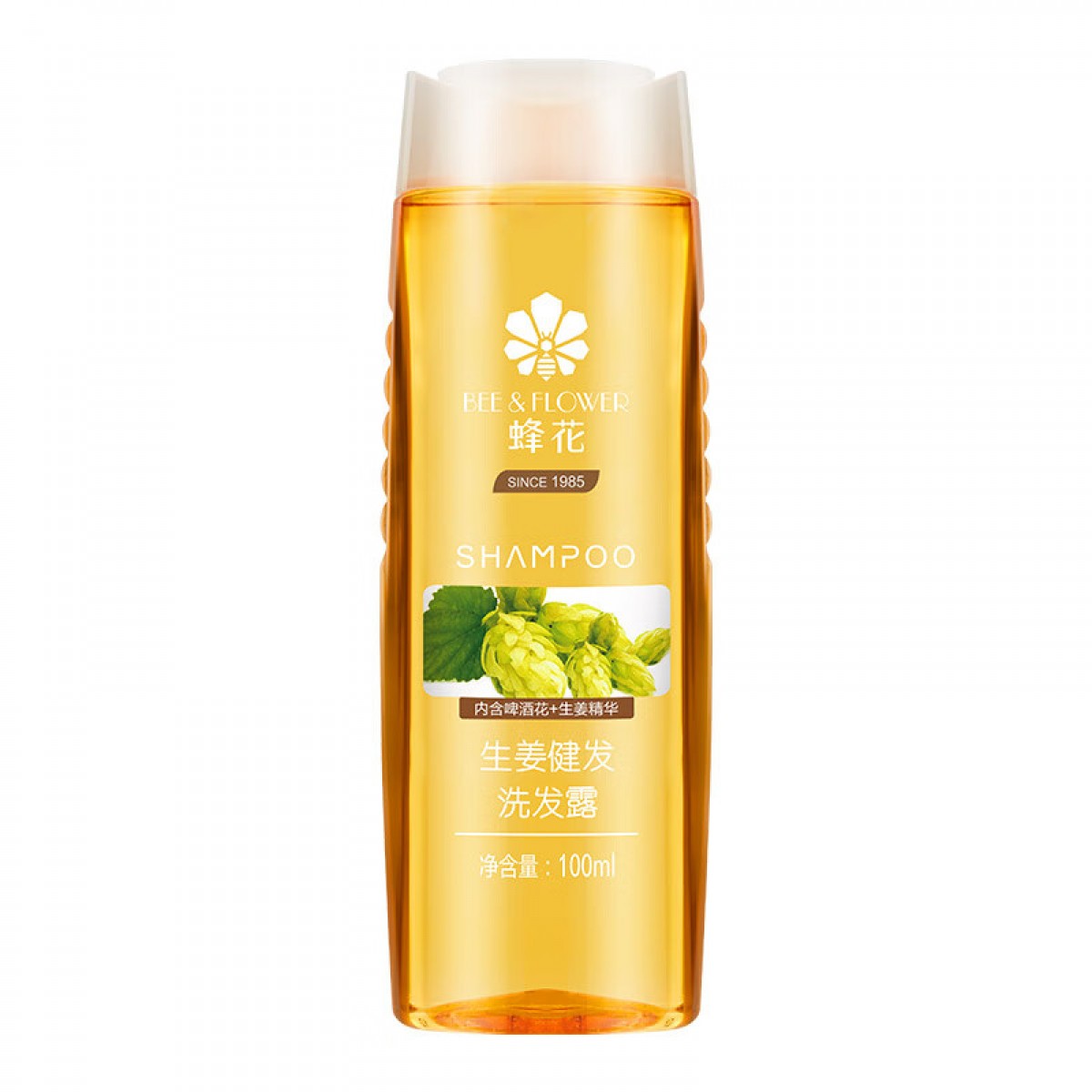 蜂花（BEE&FLOWER）无硅健发洗发露100ml 洗发水 单位：瓶 3瓶起订
