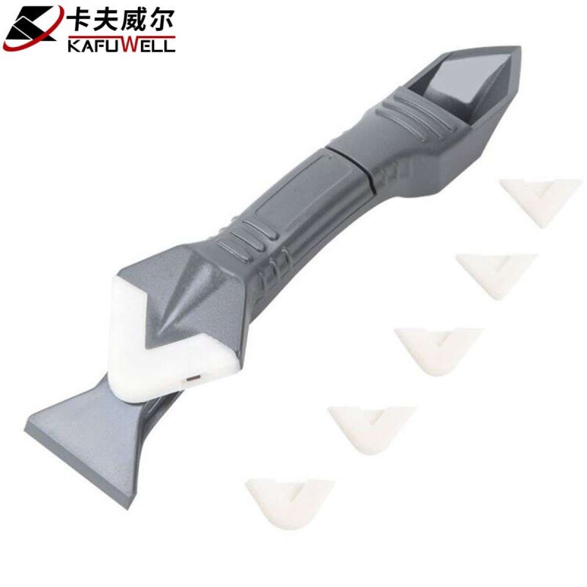 卡夫威尔 刮胶器玻璃胶铲刀 打胶神器 美缝工具 硅胶刮刀铲胶除胶铲玻璃胶刮板 塑料头  KU3582 单位：个 10个起订