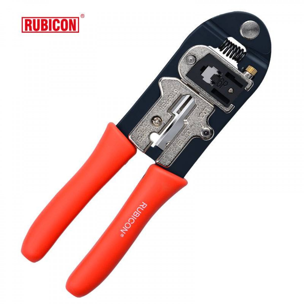 罗宾汉RUBICON 电讯网线电话网络钳电信压线钳压接RKY-368-4P/ 6P/ 8P（1把）（RKY-368-6P）