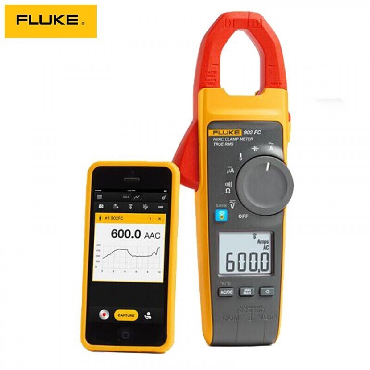 福禄克（FLUKE）Fluke902FC 600A真有效值无线钳表 FLUKE-902 FC/CN