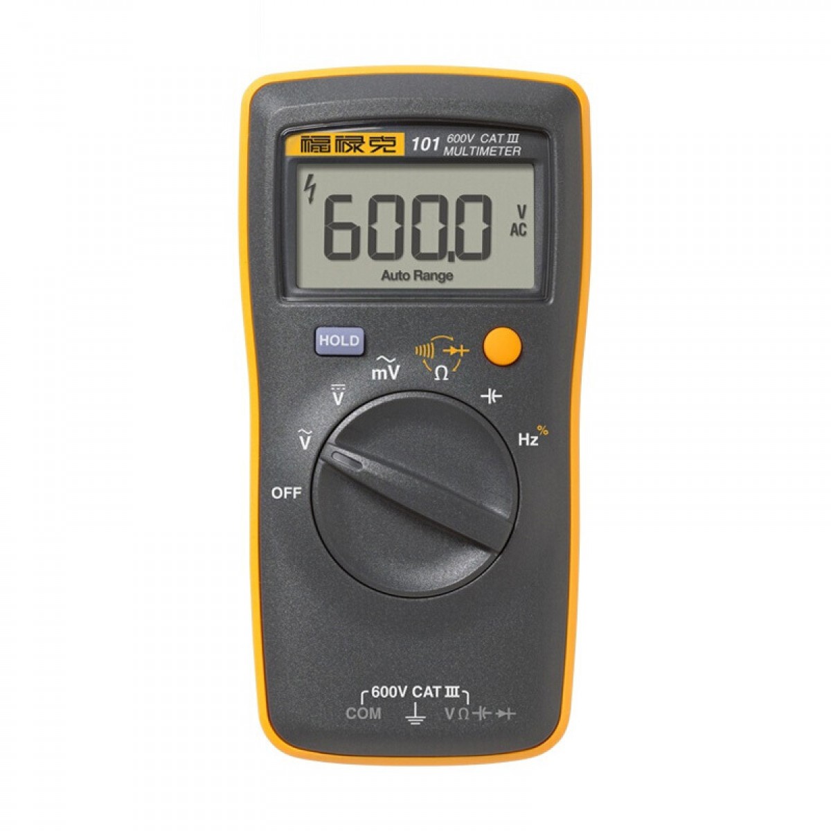 福禄克（FLUKE）101掌上型数字万用表 F101多用表 自动量程  主机
