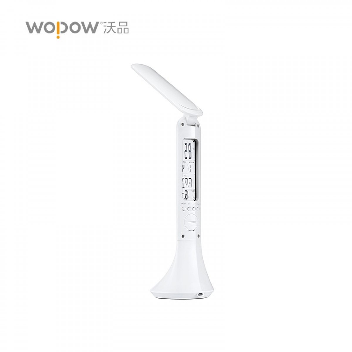 沃品 （WOPOW）台灯LED万年历小台灯TD05 白色 单位：个