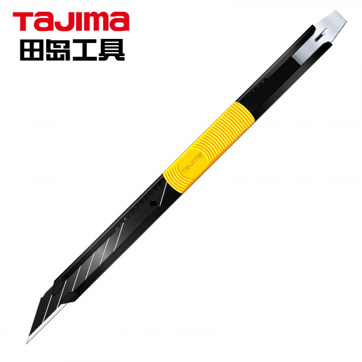 田岛（TaJIma）小号9mm宽30°锐角美工刀裁纸刀壁纸刀推扭自动锁定LC320B 1101-0751 单位：把
