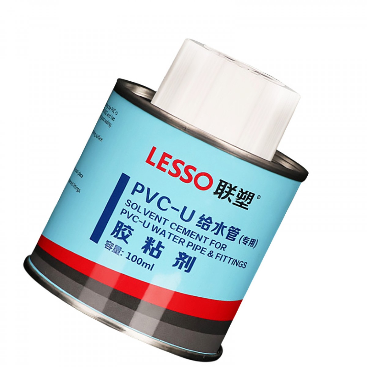 联塑 胶水 胶粘剂 500ml PVC-U排水配件胶水 pvc给水管胶水 500ml（给水管粘胶剂500ml）单位：瓶