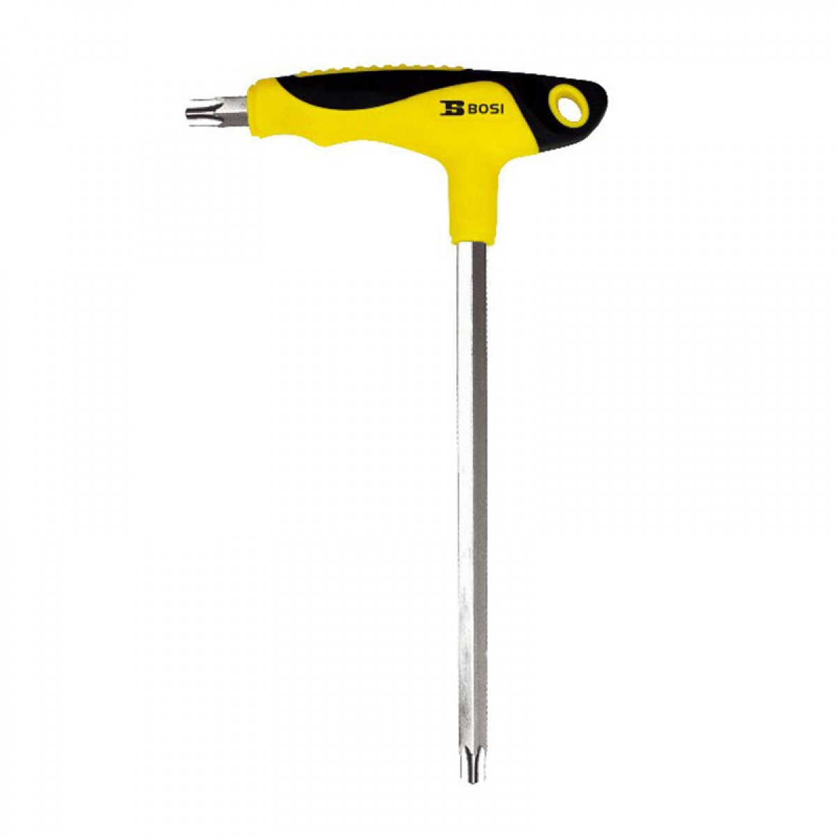 波斯工具（BOSI TOOLS）双色柄T型梅花六角扳手 BS429120 T20 10个起订