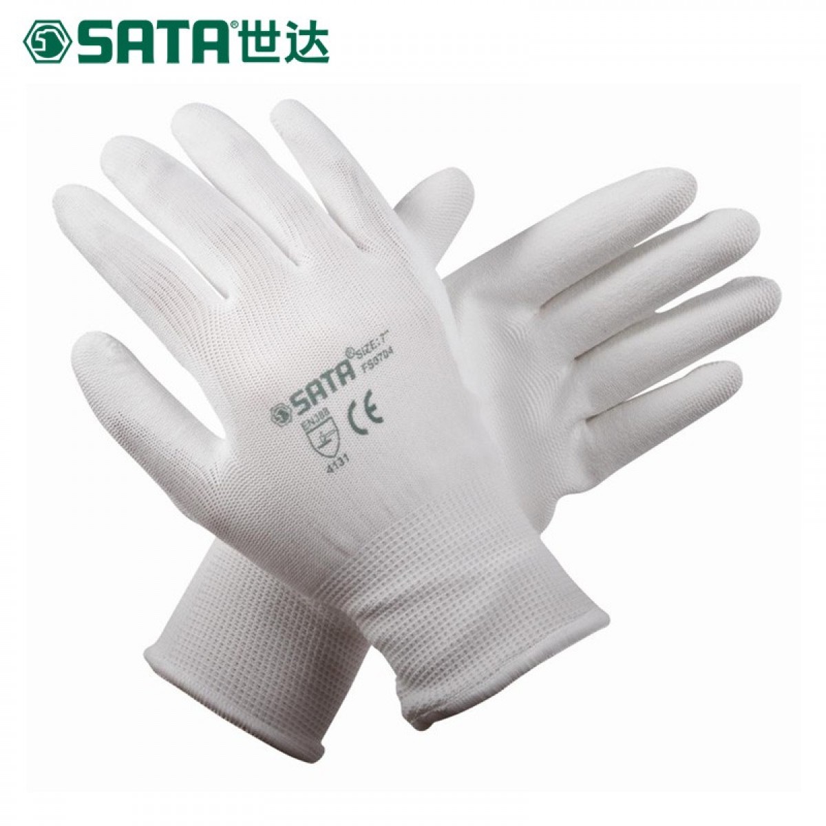 世达（SATA）FS0704 PU手套(掌浸) 一双装 20双起订
