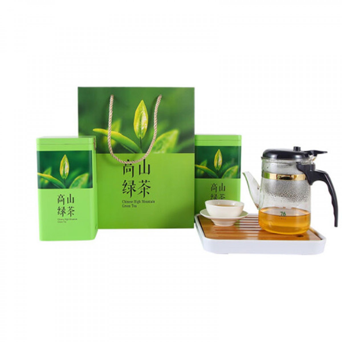 港茗茶品 新茶云雾高山绿茶茶叶500g礼盒春茶 高山绿茶500g