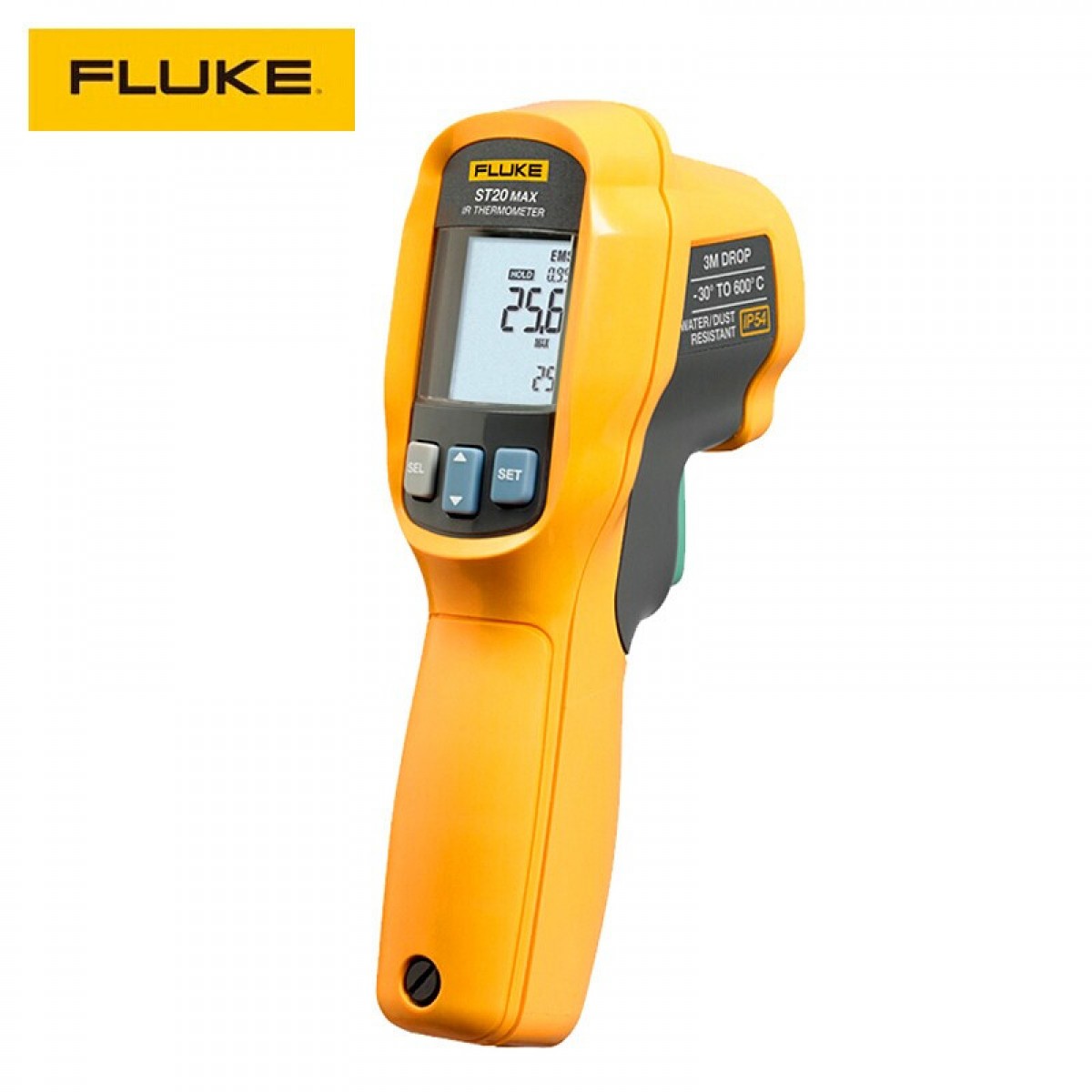 福禄克（FLUKE）ST20 MAX 红外点温仪 红外测温仪 点温枪– 32°C至535°C