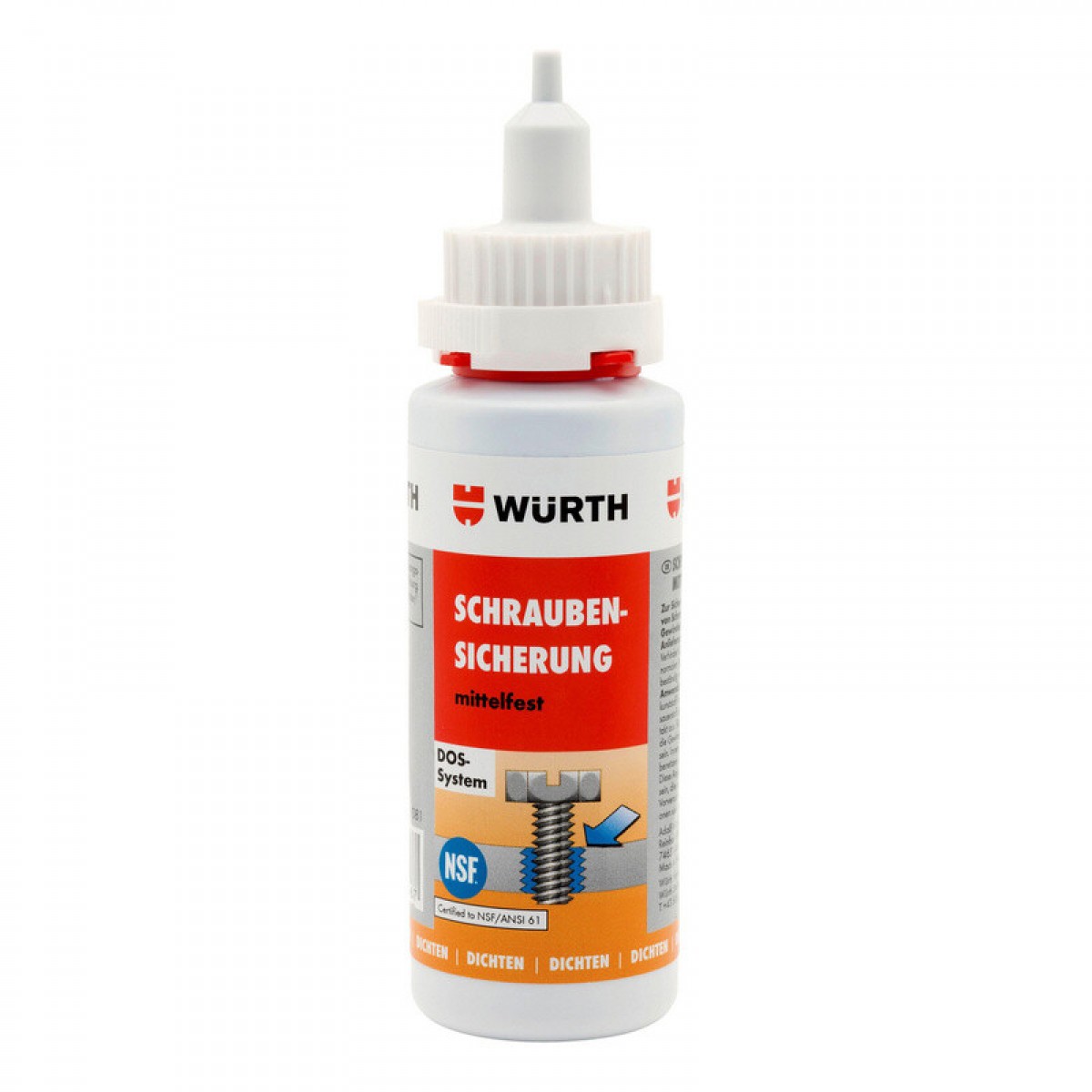 伍尔特（wurth）0893243025 中强度螺丝固定胶-25G