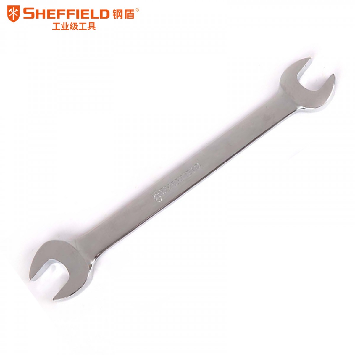 钢盾 SHEFFIELD S018115  公制精抛光双开口扳手13X16mm 双头呆扳手 公制精抛光双开口扳手汽修保 5个起订