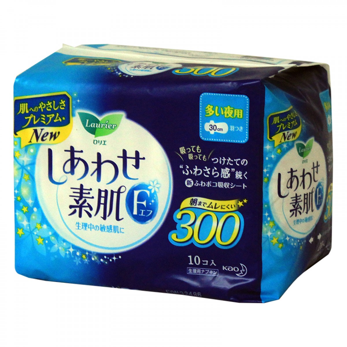 花王（KAO） 卫生巾乐而雅日本进口f系列夜用30cm10片 1包 单位：包 3包起订