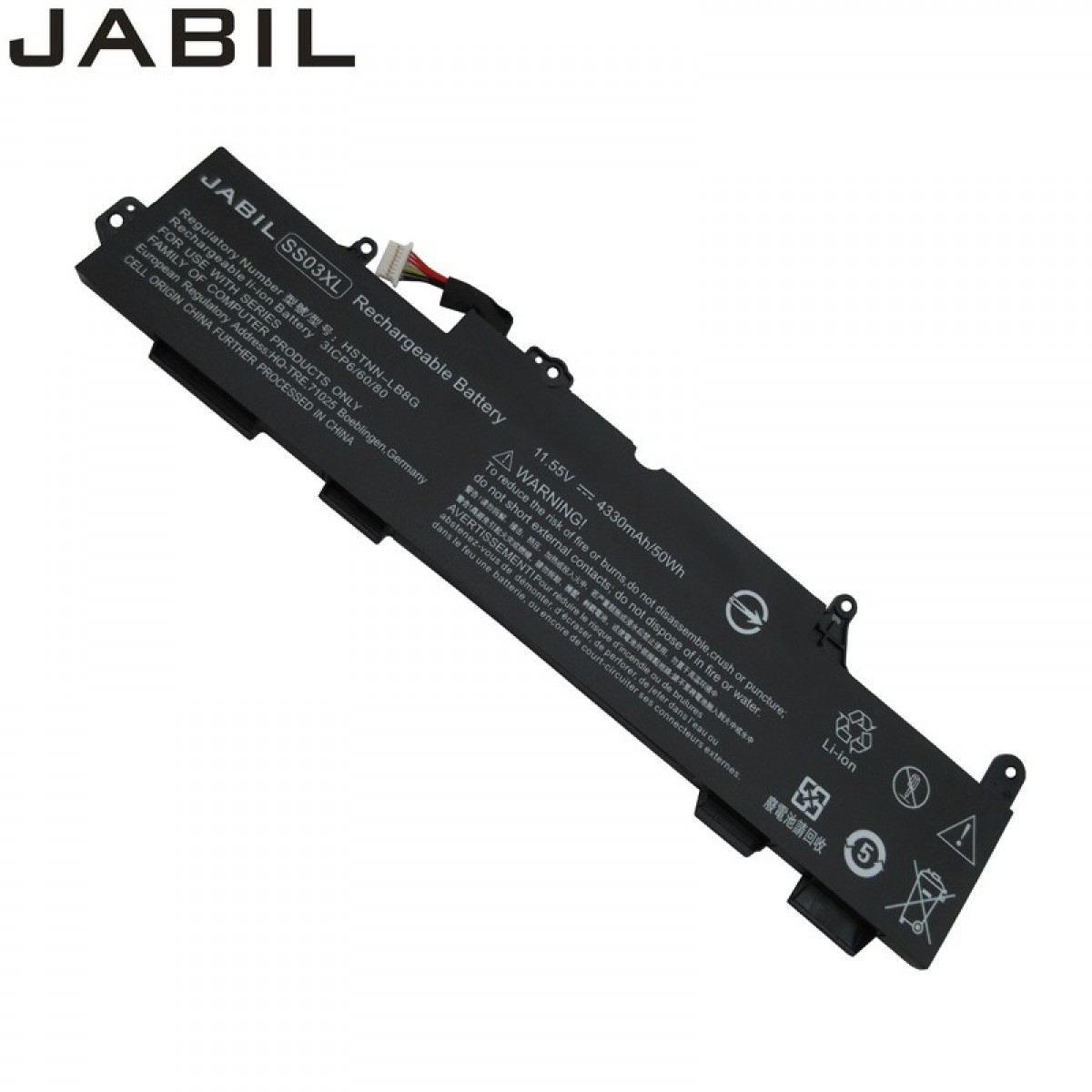 JABIL适用HP惠普 EliteBook 735G5 745G5 830G5 840G5 735G6 830G6 840G6 SS03XL 笔记本电池  单位：个