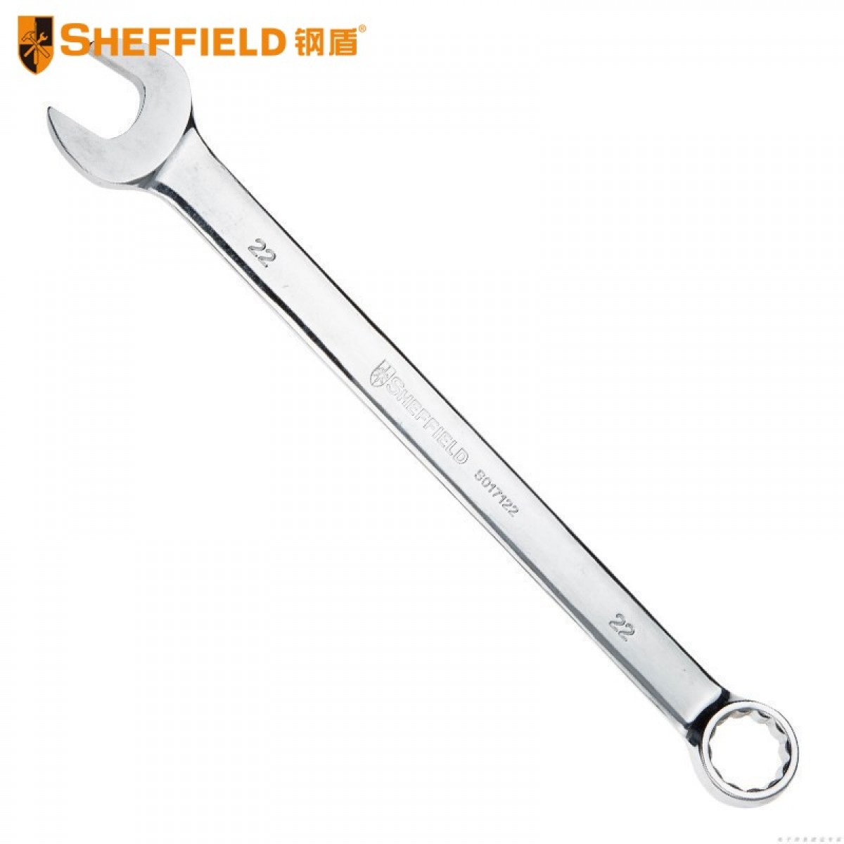 钢盾 SHEFFIELD S017122 公制精抛光两用加长扳手22英寸 单位：把  3把起订