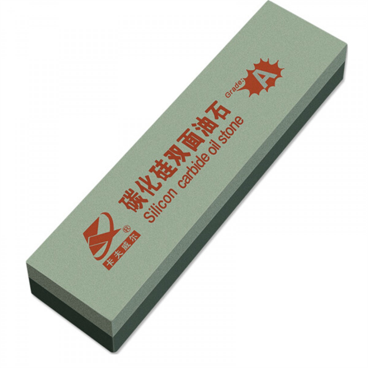 卡夫威尔 双面油石 磨刀石 家用菜刀剪刀打磨油石条 砥石 碳化硅120+240目 YS0001 10条起订 单位：条