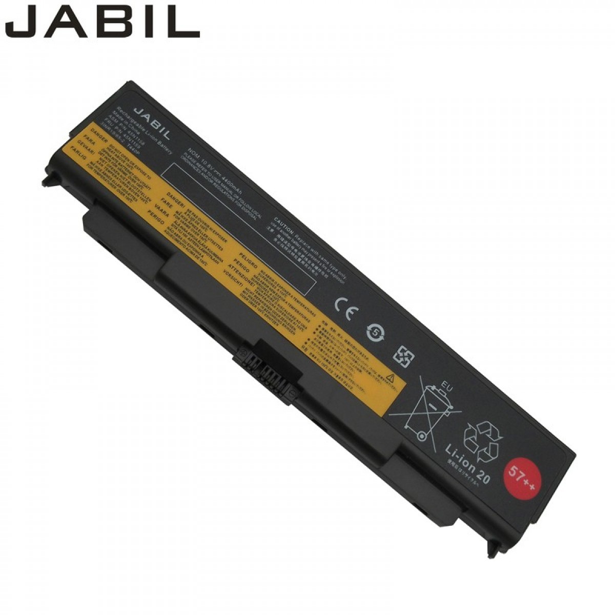 JABIL 适用联想ThinkPad L440 L540 T440P T540P W540 W541 笔记本电池 6芯标准
