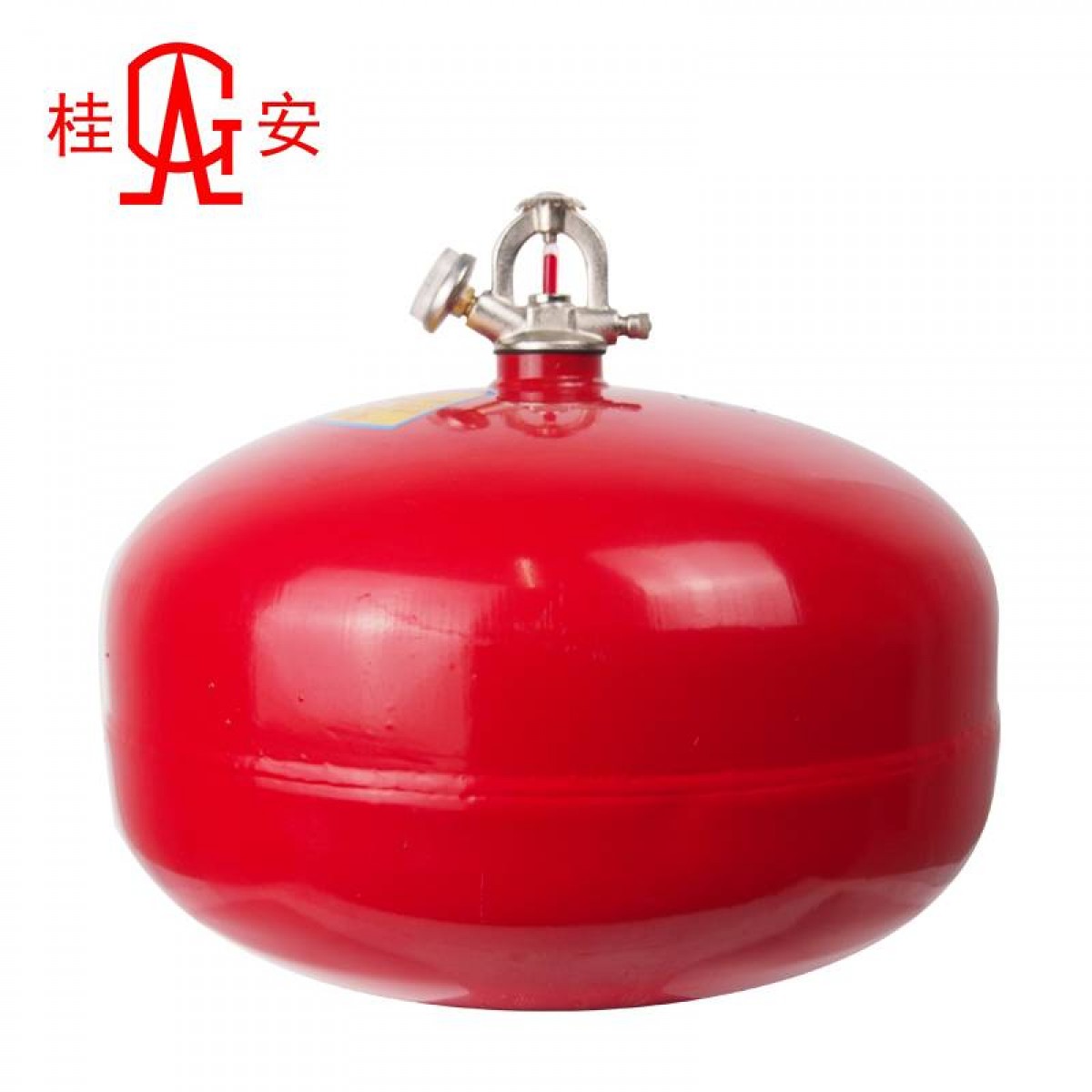 桂安 FZX-APT6/1.2 悬挂式干粉灭火器6kg 厂房仓库用物资保护线缆井防火6公斤 单位：具