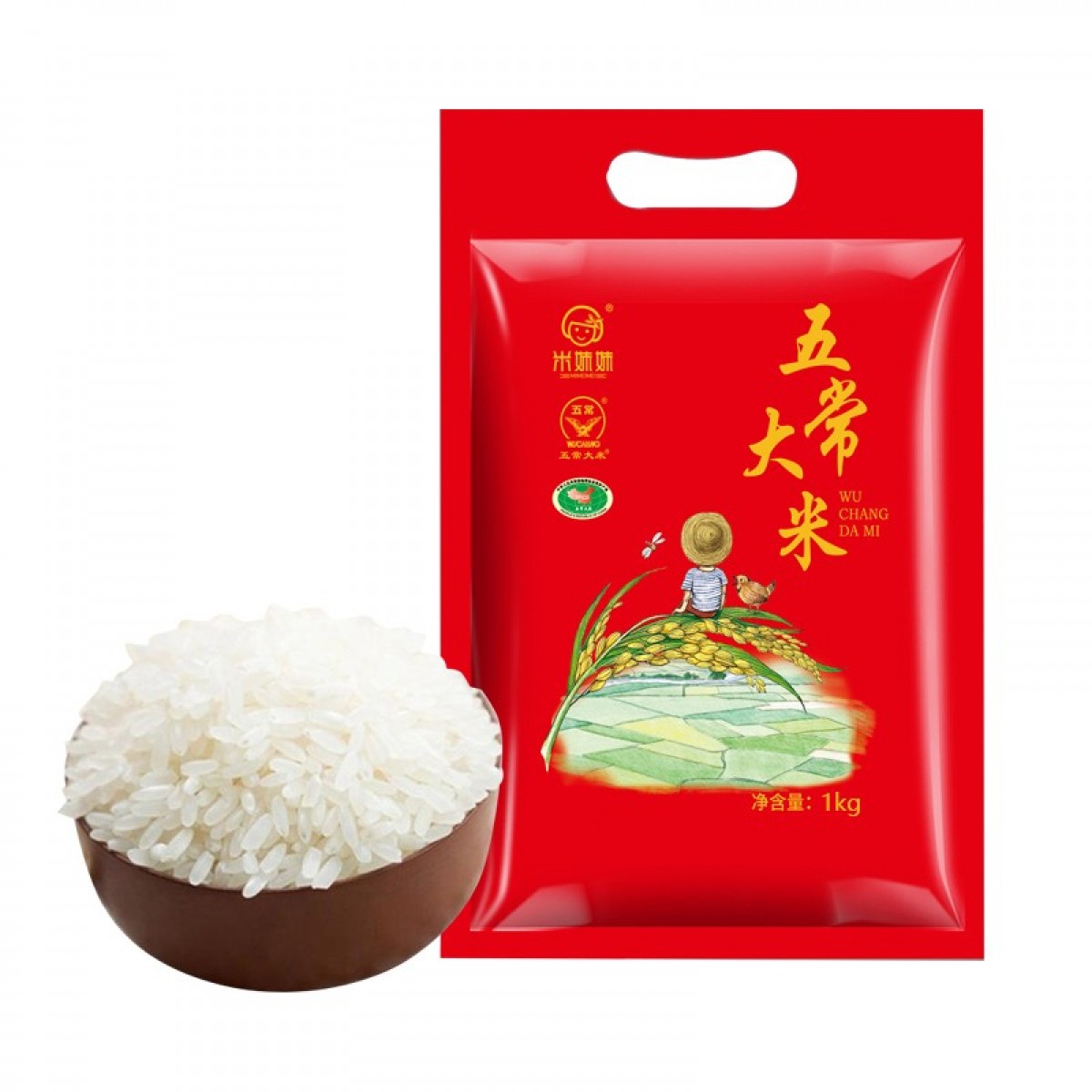 米妹妹 五常香米1kg