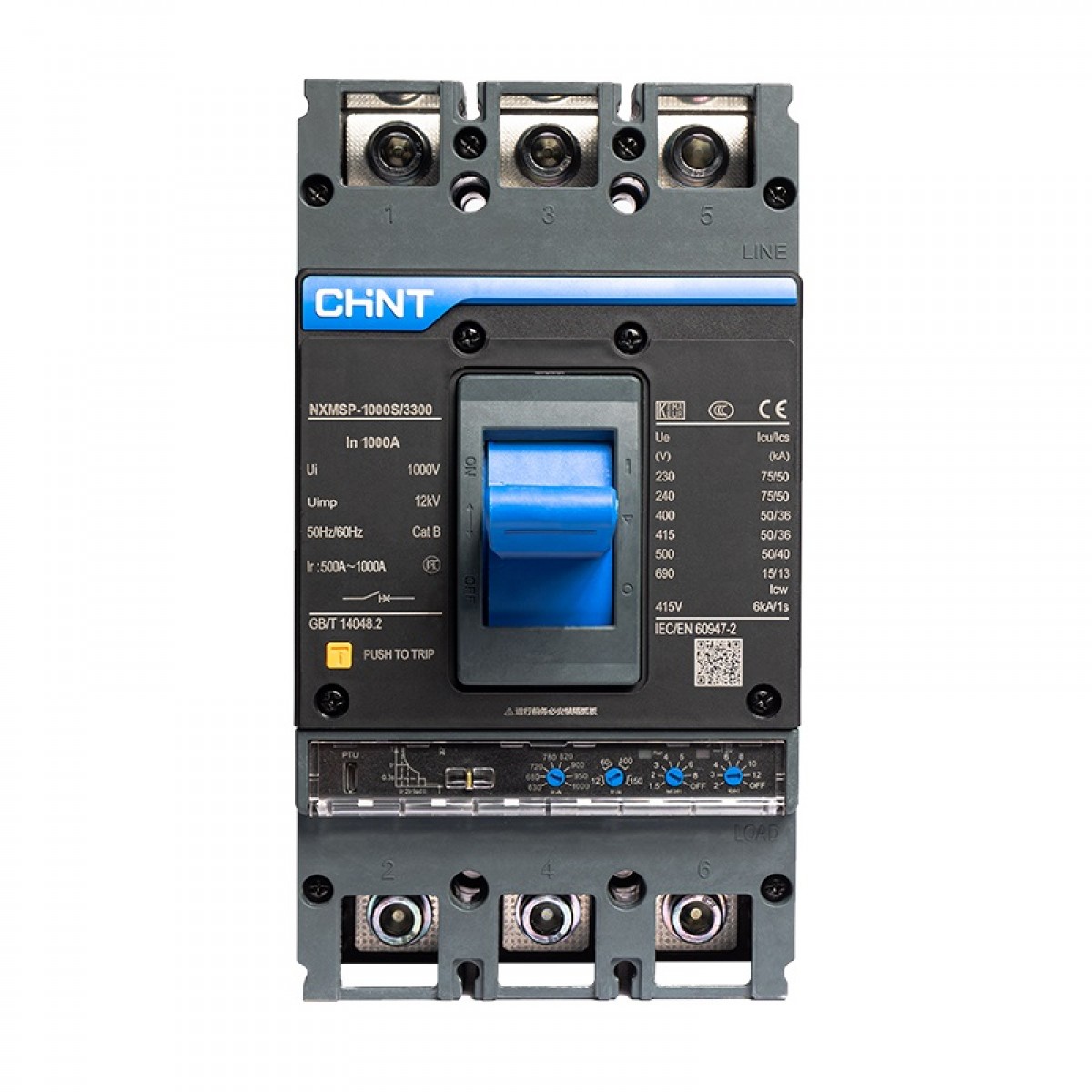 正泰 电器过载短路保护器 NXMSP-1000S/3300 1000A 单位：个