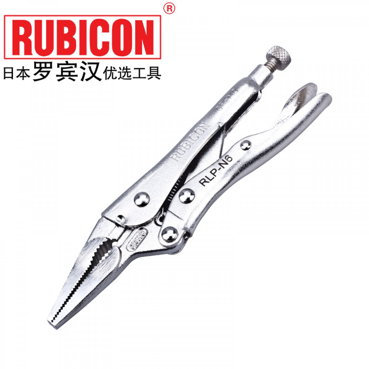 罗宾汉RUBICON 大力钳尖嘴钳夹持钳子 180mm6寸9寸RLP-N6 RLP-N9（RLP-N6）