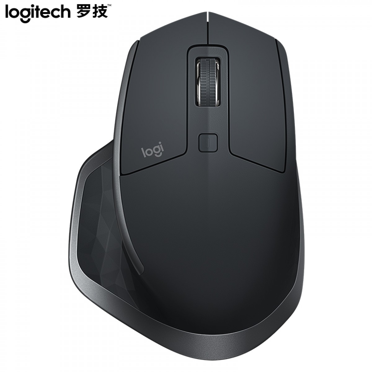 罗技（Logitech）MX Master 2S 鼠标 无线蓝牙鼠标 办公鼠标 右手鼠标 优联 儒雅黑 带无线2.4G接收器 单位：个