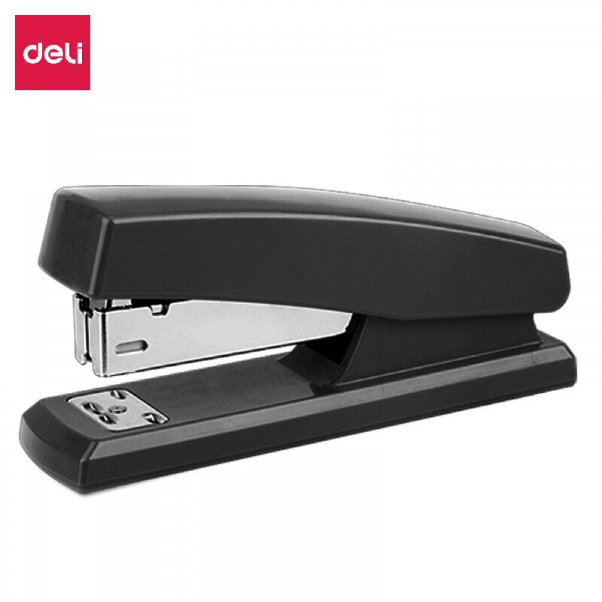 得力(deli)20页经典耐用订书机/订书器(适用12#钉) 黑色 0425 单位：个 10个起订